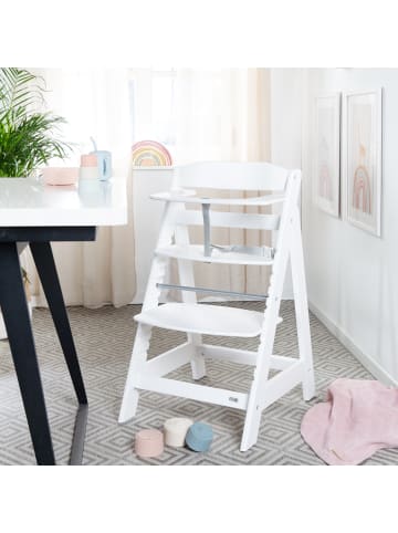 roba Treppenhochstuhl 'Born Up' Set 2in1 - 'Stone gesteppt' - mit Liegefunktion