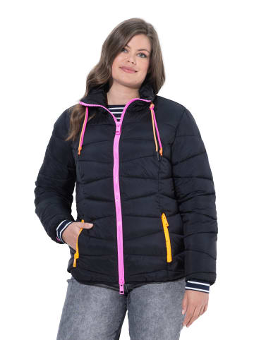 LAURASØN Steppjacke in schwarz
