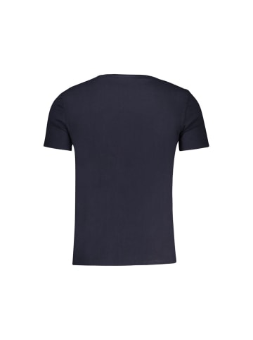 Guess Jeans Blaues Bio-Baumwoll-T-Shirt