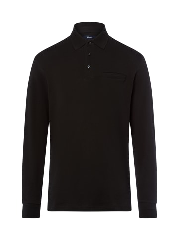 Andrew James Poloshirt in schwarz