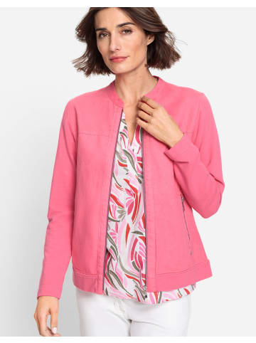 Olsen Sweatjacke in Paradise Pink