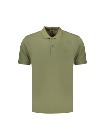 Rifle Grün Baumwolle Herren Polo Hemd