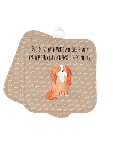 Mr. & Mrs. Panda 2er Set Topflappen Hund Cavalier King Charles S... in Hundeglück