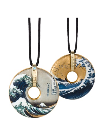 Goebel Halskette " Katsushika Hokusai - Die Welle " in bunt