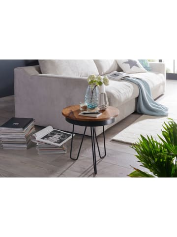 KADIMA DESIGN Beistelltisch 43x45x43 cm Holz Couchtisch