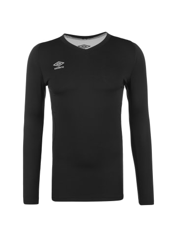 Umbro Longsleeve Elite V-Neck Baselayer in schwarz