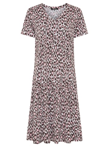 Olsen Jerseykleid in schoko rosa - 0001