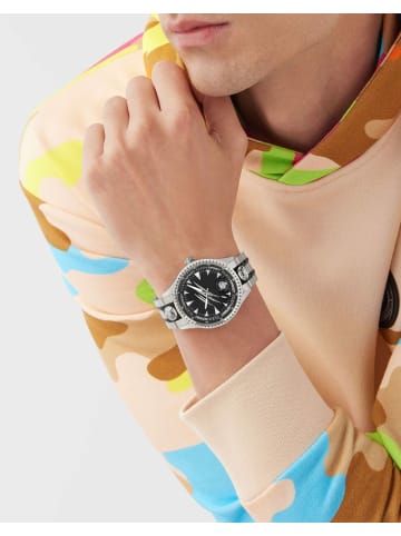 Plein Sport Analoguhr für Herren in silber