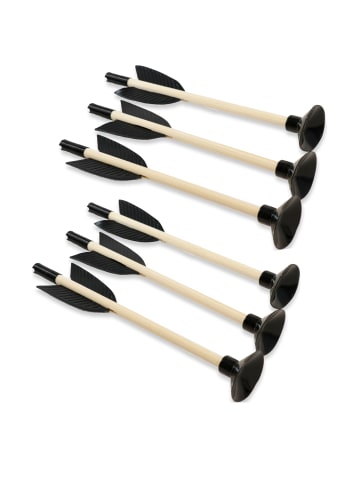 Bestsaller Holz-Pfeil / Bolzen mit Saugnapf, 25 cm groß für Armbrust in Sortiert in Sortiert