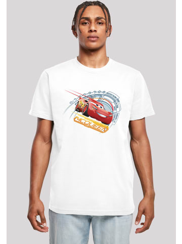 F4NT4STIC T-Shirt Disney Cars Lightning McQueen in weiß