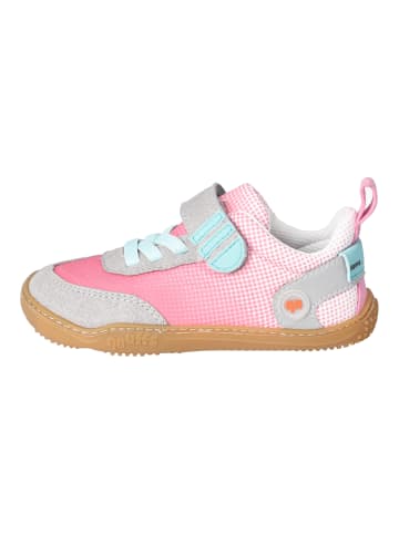 qnuffs Kindergarten Klett Halbschuh/Sneaker in grau
