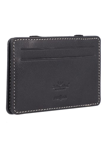 Golden Head Bari Kreditkartenetui Leder 7 cm in navy
