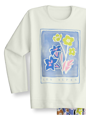 Calida Pyjama in star white