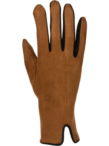 styleBREAKER Touchscreen Handschuhe in Cognac