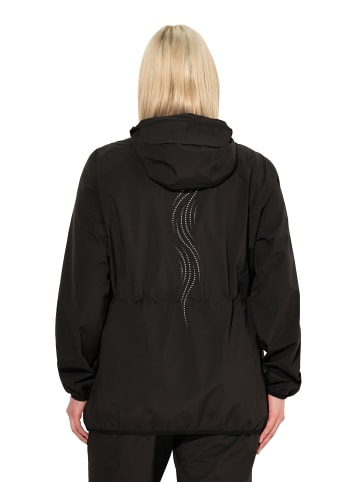 Ulla Popken Funktionsjacke in schwarz