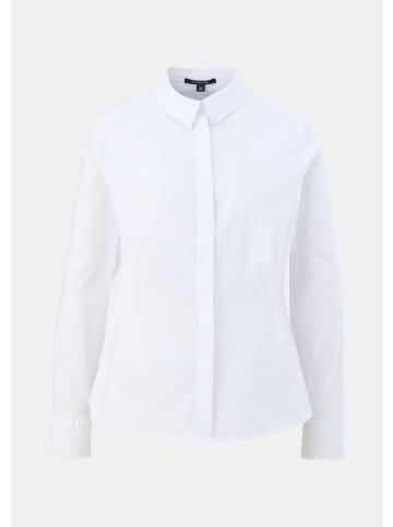 comma Bluse in 0100_weiß