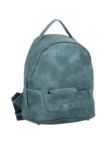 Greenburry Gretl City Rucksack 30 cm in petrol