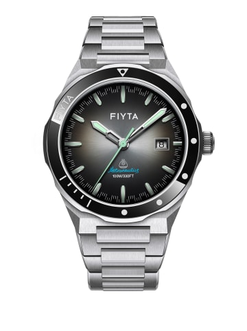 FIYTA Automatikuhr Aeronautics in schwarz / silber