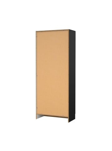 ebuy24 Kleiderschrank Fox Schwarz 70 x 35 cm