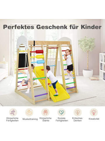 COSTWAY 8 in 1 Kletterspielzeug ab 3 Jahren in Bunt