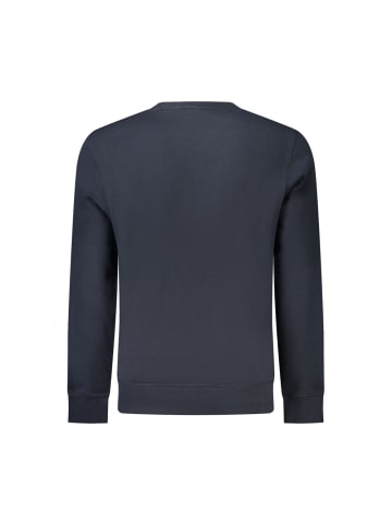 Hugo Boss Blaues Baumwoll-Sweatshirt