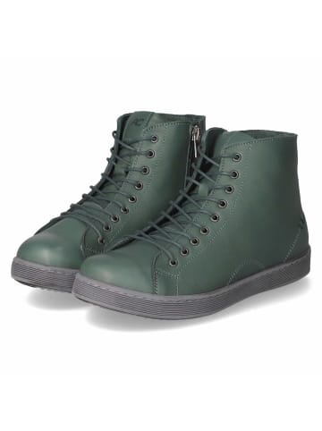 Andrea Conti Schnürstiefel in grün