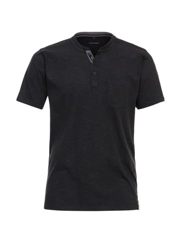 CASAMODA Henley-Shirt in dunkelgrün