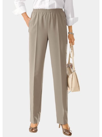 GOLDNER Reiseschlupfhose LOUISA in taupe