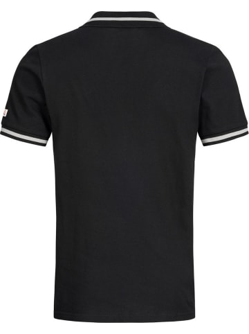 Polo "Causton" in Schwarz
