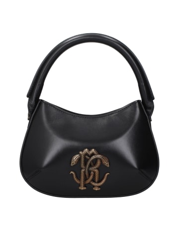 Schwarz Leder Handtasche