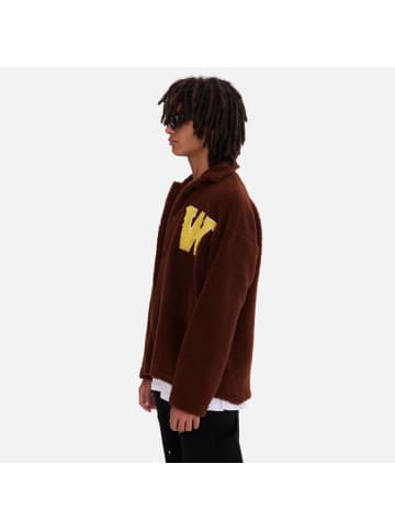 COFI 1453 Fleecejacke Teddy W in Braun