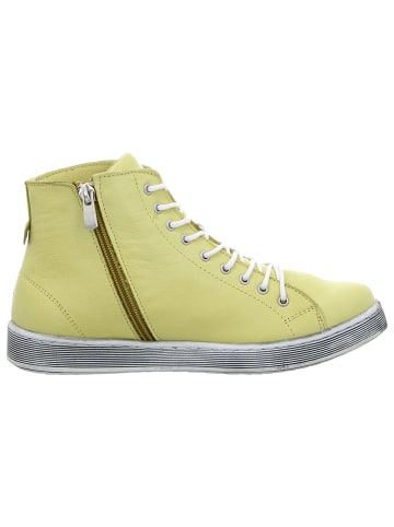 Andrea Conti Sneaker High in gelb