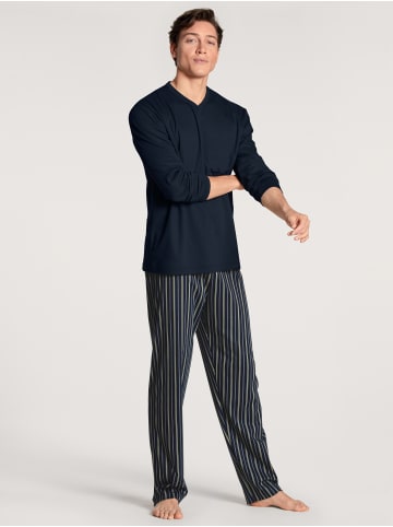 Calida Pyjama in dark sapphire