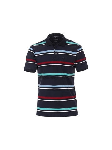 CASAMODA Poloshirt kurzarm in blau