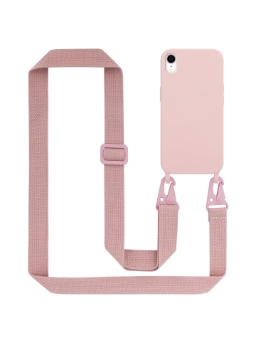 cadorabo Handykette für Apple iPhone XR Hülle in LIQUID PINK