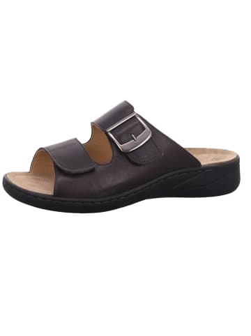 Solidus Pantolette in schwarz