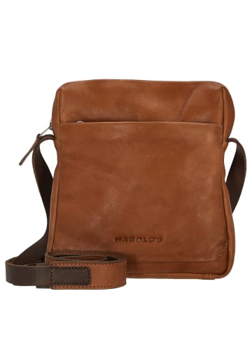 Harold's Ivy Lane Crossbag - Schultertasche 21 cm in cognac