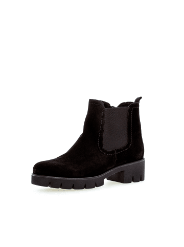 Gabor Fashion Chelsea Boots in schwarz