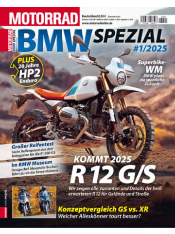 Motorbuch Verlag Buch - Motorrad BMW Spezial - 01/2025