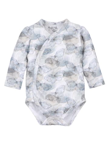 Nini Langarmbody Schmetterling in weiss