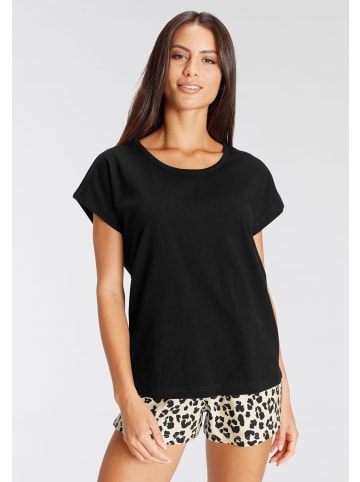 VIVANCE DREAMS Shorty in ecru-schwarz-gemustert schwarz-gemustert