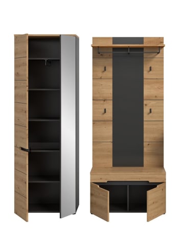 ebuy24 Eiche 160 x 37 cm