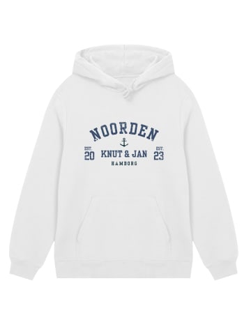 F4NT4STIC Hoodie Knut & Jan Hamburg Noorden Collegiate in off-white