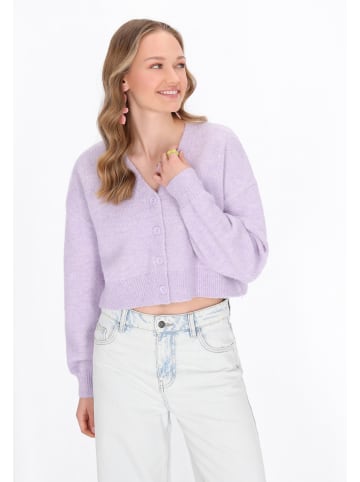 myMo Cardigan in lilac melange