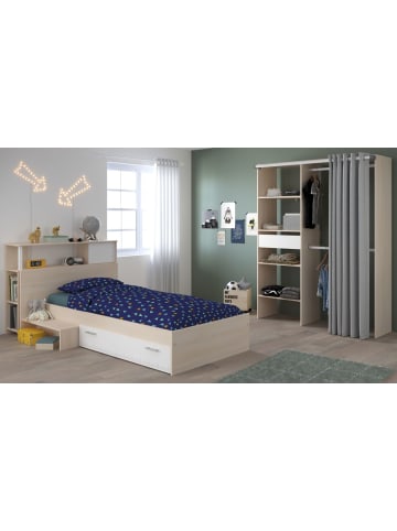 Parisot Kinderzimmer Akazie, weiß, Jugendzimmer-Set 3-teilig