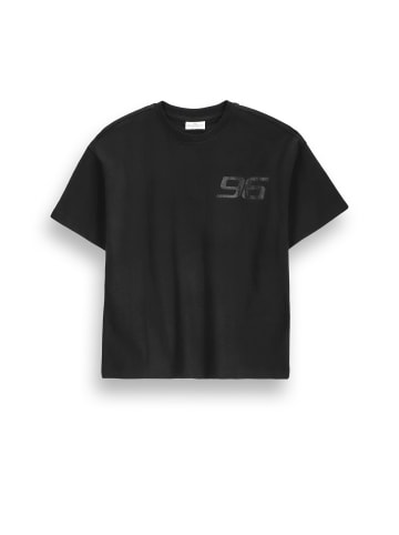 Coccodrillo T-shirt mit kurzen Ärmeln in schwarz