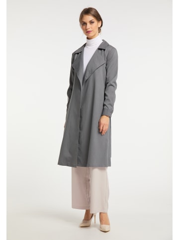 usha BLACK LABEL Damen Mantel in Grau