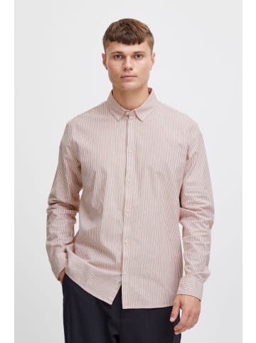 !SOLID Langarmshirt SDVal Stripe - 21107617  Modisches Langarmhemd in Orange