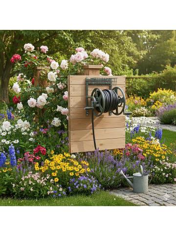 relaxdays Schlauchtrommel in Grün - 40 m