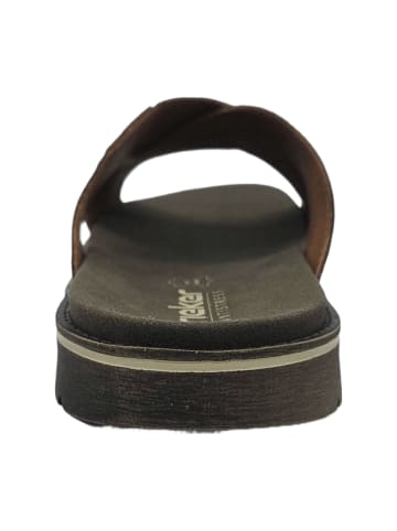 rieker Pantoletten in Braun